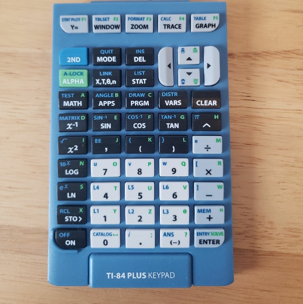 TI-84 plus keyad